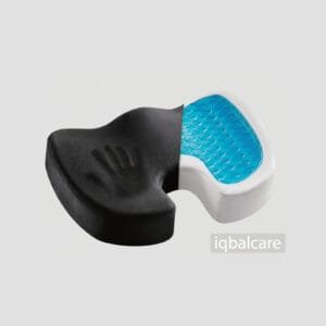 Orthopedic Memory Foam & Gel Seat Cushion – Cooling Coccyx Pad (54 x 36 cm)