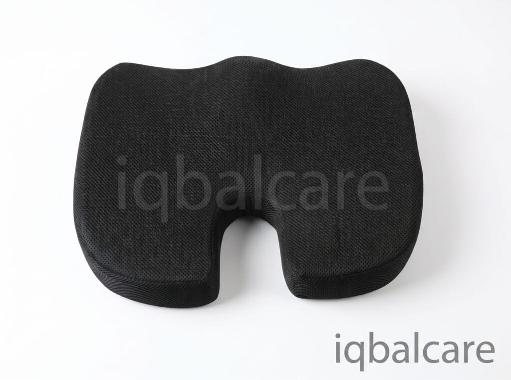 Orthopedic Memory Foam Seat Cushion – Tailbone & Sciatica Relief